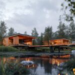 Tendințe moderne în designul cabanelor din lemn românești